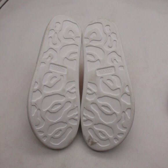 Alexander McQueen Men\'s Size EU 41 Hybrid Logo Pool Slides White Sandals main image 6